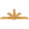 Ekena Millwork Redmond Rough Sawn Timber Gable Bracket, Western Red Cedar, 48"W x 24"H x 2"D x 4"F, 12/12 Pitch GBW048X24X0204RED00RWR - alternate 2